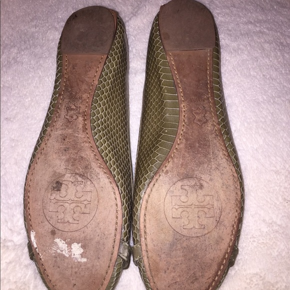 Tory Burch Olive Reva Ballet Flat - Picture 6 of 8